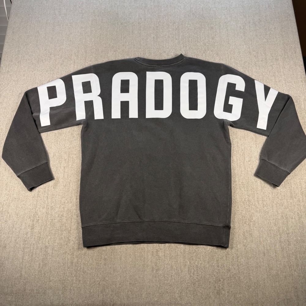 Magill Los Angeles PRADOGY Dance Sweatshirt Medium Oversized Spellout Crewneck